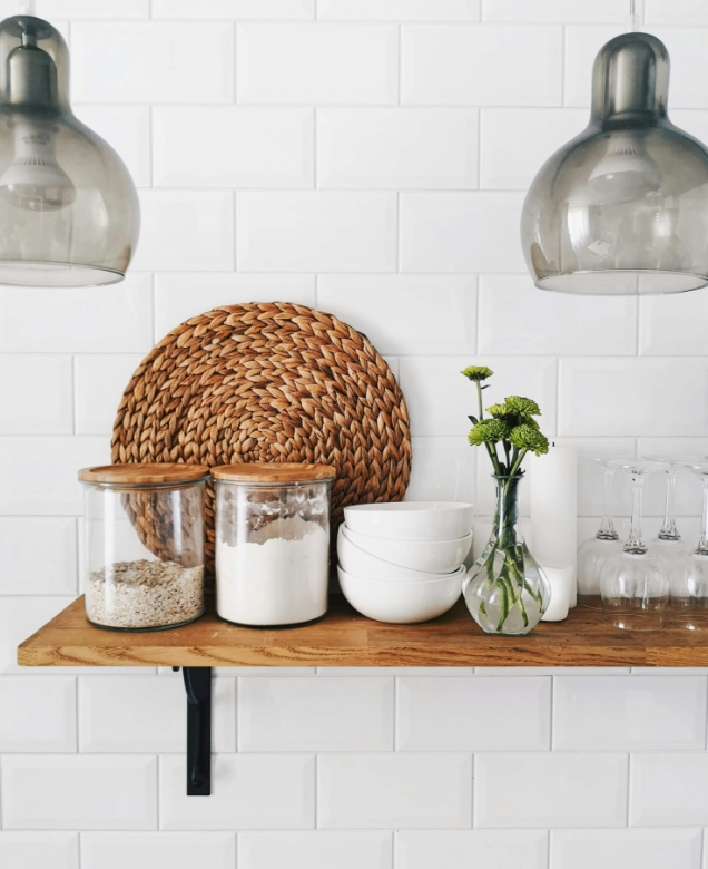 Completed kitchen cabinet installation ready for use in Nanaimo by Classic Kitchens & Design