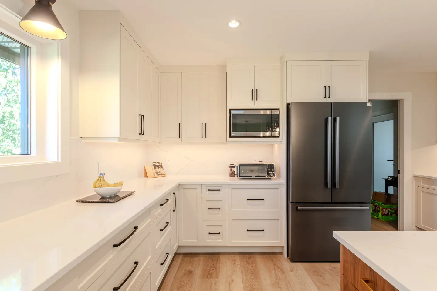 Lectus cabinets in a practical and stylish Vancouver Island kitchen